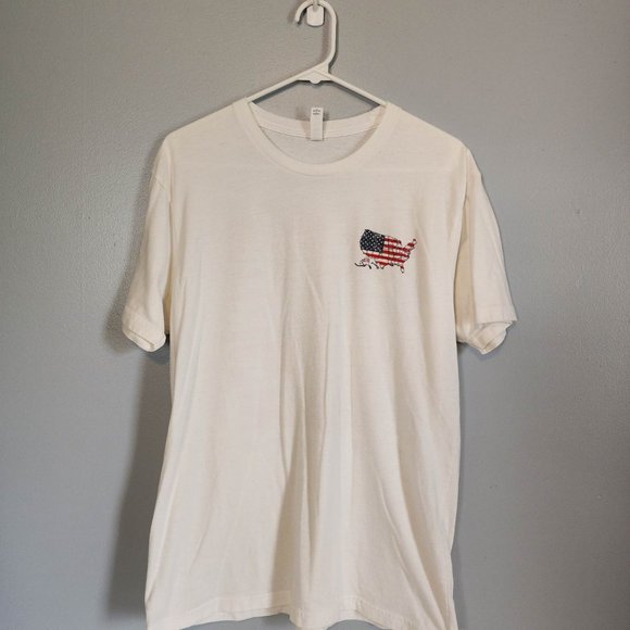 EUC Til Valhalla Project T-Shirt Home of the Free Because of the Brave Patriotic - Picture 6 of 6